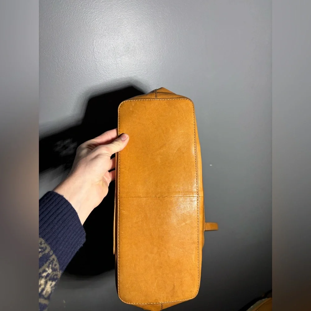 Frye Madison Harness Leather Tote Bag - Picture 8 of 12